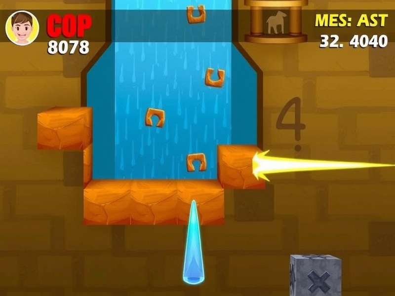 Water Wall Dash Gameplay Screenshot